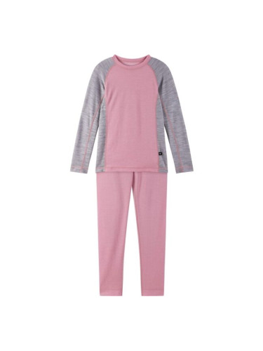 REIMA TAITOA Детски термо комплект, розово, размер