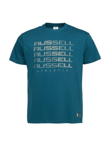 Russell Athletic T-SHIRT Мъжка тениска, тюркоазено, размер