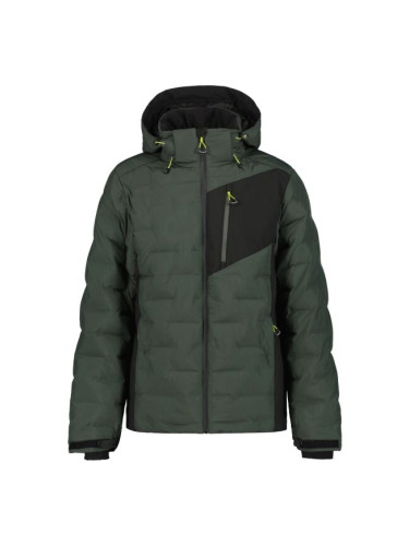 ICEPEAK DICKINSON Мъжко скиорско яке, тъмнозелено, размер