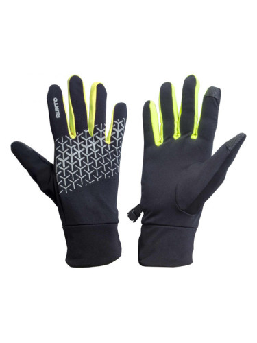 Runto CROSS Ръкавици за бягане, черно, размер