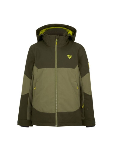 Ziener AGIMO-Z Детско ски яке, khaki, размер