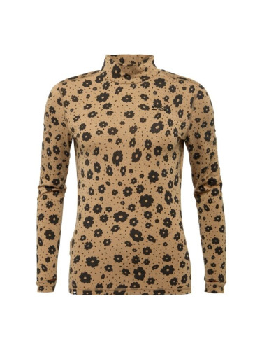 MONS ROYALE CASCADE Дамска безшевна термо тениска, кафяво, размер