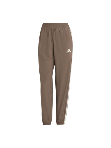 adidas ESSENTIALS 3-STRIPES WOVEN PT Дамско  долнище, кафяво, размер