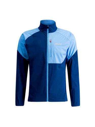 Swix FOCUS JACKET M Мъжко спортно яке, тъмносин, размер