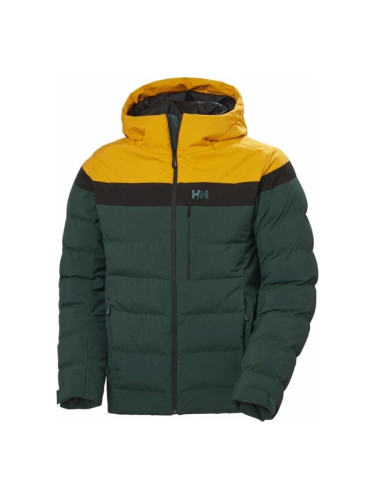 Helly Hansen BOSSANOVA PUFFY JACKET Мъжко скиорско яке, тъмнозелено, размер XXL