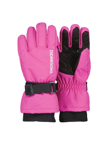 DIDRIKSONS BIGGLES Ръкавици за момичета, розово, размер 4-6Y