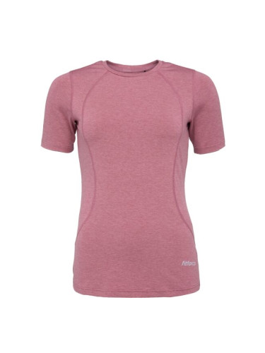 Fitforce MEEDA Дамска блуза за бягане, винен, размер