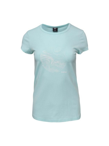 Hi-Tec LADY AKUJA SP Дамска тениска, тюркоазено, размер
