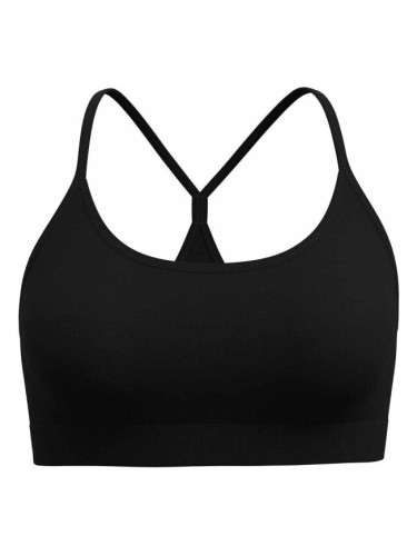 Smartwool MERINO BLEND BRALETTE W Дамски сутиен, тип бюстие, черно, размер