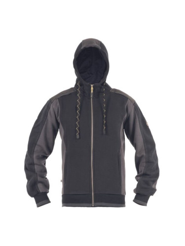 CERVA DAYBORO Мъжки суитшърт, черно, размер XXL