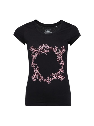 Northfinder RIKKI Дамска тениска, черно, размер