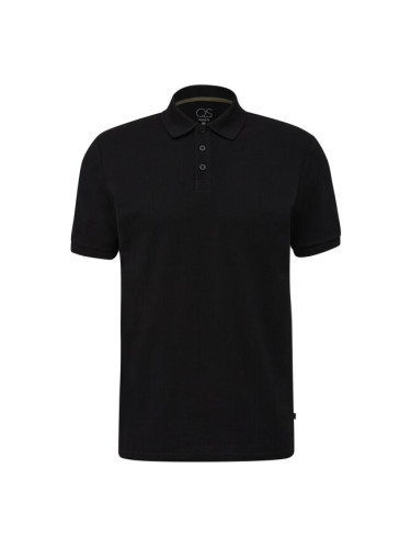 s.Oliver QS POLO NOOS Мъжка тениска с яка, тъмносиво, размер
