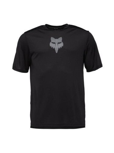 Fox RANGER SS JERSEY FOX HEAD Мъжка фланелка за колоездене, черно, размер