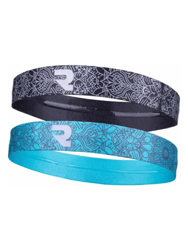 Runto DOUBLE Комплект ленти за глава, черно, размер