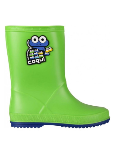 Coqui RAINY Детски ботуши, светло-зелено, размер