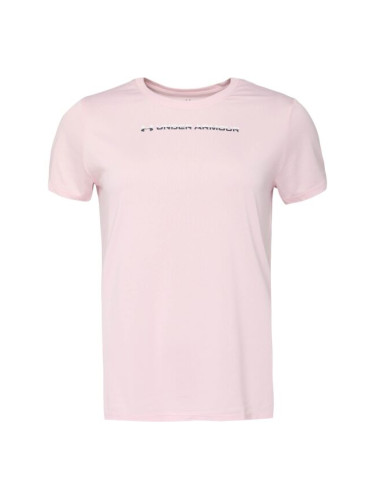 Under Armour TECH PTH GRAPHIC Дамска тениска, розово, размер L