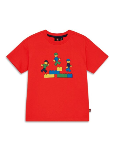 LEGO® kidswear LWTAFFY 706 Детска тениска, червено, размер