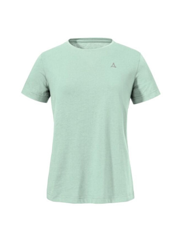 Schöffel T SHIRT HOHBERG Спортна дамска тениска, тюркоазено, размер