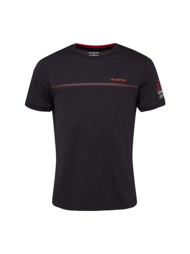 Lotto Lotto LOGO DUE TEE 1 II Мъжка тениска, черно, размер XXL