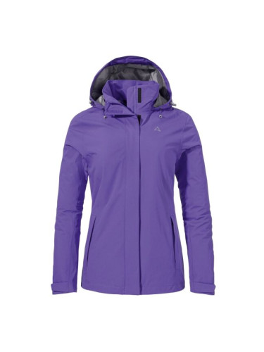 Schöffel GMUND W Дамско яке с устойчивост на вода и вятър, лилаво, размер