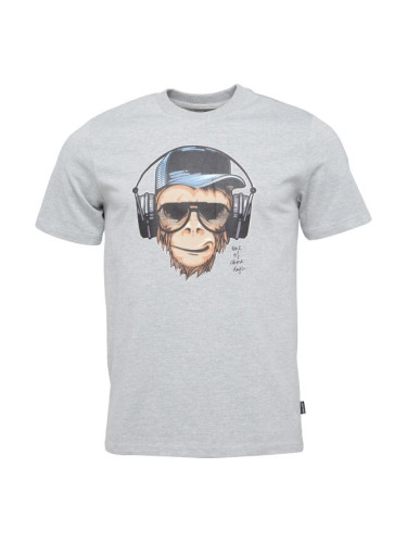 BLEND BHJAVOR Мъжка тениска, сиво, размер