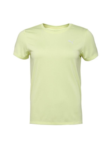 Puma W TAD ESSENTIAL CREW TEE Дамска спортна тениска, жълто, размер