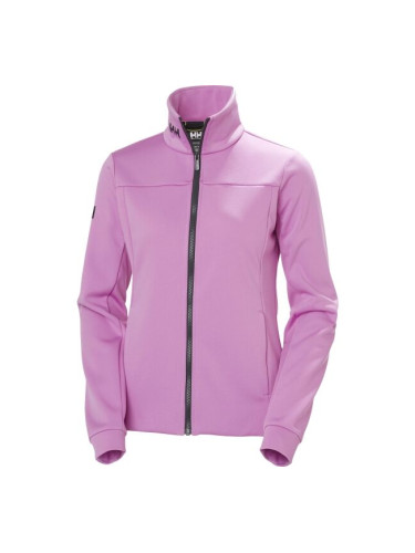 Helly Hansen W CREW FLEECE JACKET Дамски поларен суитшърт, розово, размер