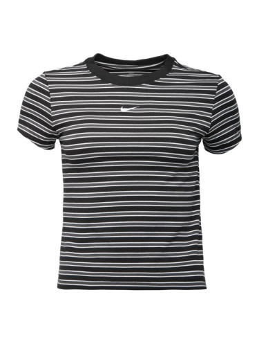 Nike SPORTSWEAR CHILL KNIT Дамска тениска, черно, размер