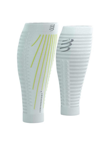 Compressport R2 AERO Компресиращи наколенки за прасци, бяло, размер