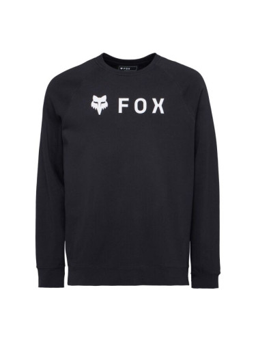 Fox FLEECE CREW Мъжки суитшърт, черно, размер