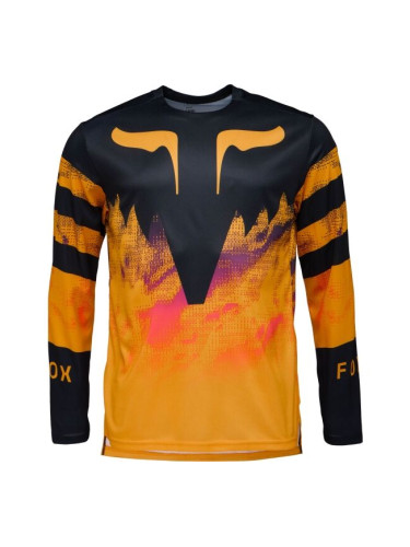 Fox RANGER LS JERSEY KAIROS Мъжка фланелка за колоездене, оранжево, размер