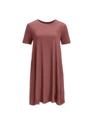 Jack Wolfskin TRAVEL DRESS Дамска рокля за пътуване, червено, размер XXL