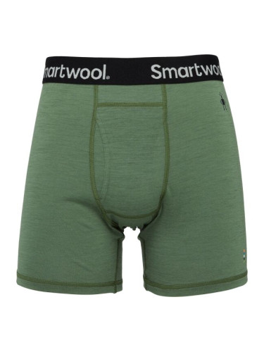 Smartwool MERINO BOXER BRIEF BOXED Мъжки боксерки, зелено, размер