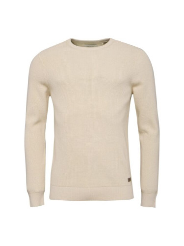 BLEND BHCODFORD CREW NECK KNIT NOOS Мъжки пуловер, бежово, размер