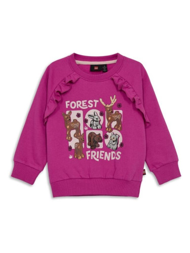 LEGO® kidswear LWSANYU 701 Суитшърт за момичета, розово, размер