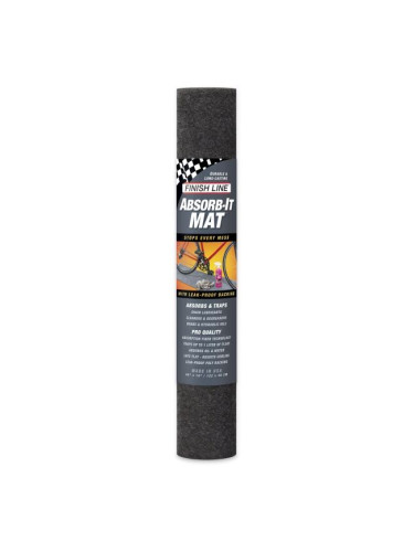 FINISH LINE ABSORB-IT MAT Попиваща подложка, черно, размер