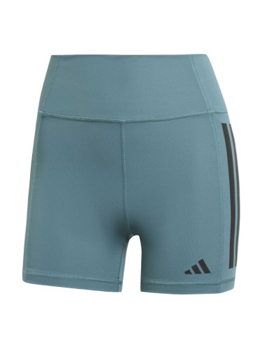 adidas OPTIME 3-STRIPES 1/4 Дамски къс клин, светлосиньо, размер