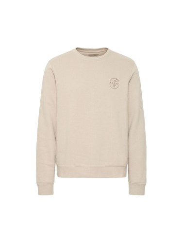 BLEND BHIBAI SWEATSHIRT Мъжки суитшърт с обличане през главата, бежово, размер XXXL