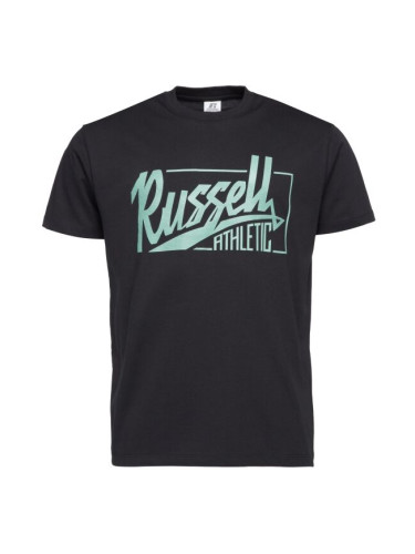 Russell Athletic T-SHIRT Мъжка тениска, черно, размер