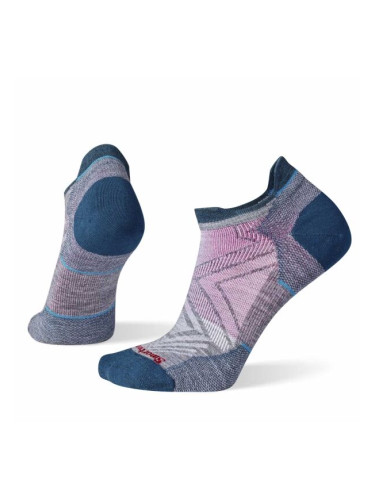 Smartwool RUN ZERO CUSHION LOW ANKLE SOCKS W Дамски чорапи за бягане, сиво, размер