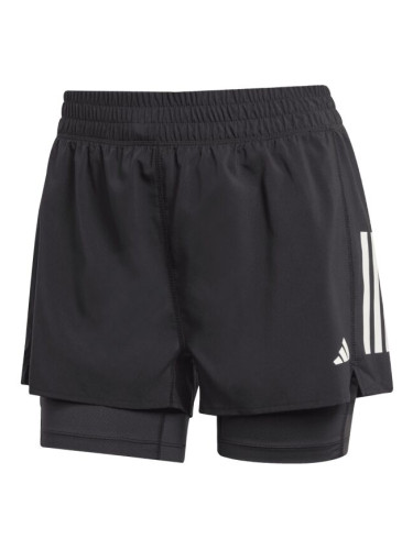 adidas OWN THE RUN B S 2IN1 W Дамски спортни шорти, черно, размер