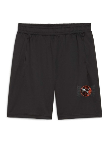 Puma ACTIVE SPORTS GRAPHIC POLY SHORTS B Шорти за момчета, черно, размер