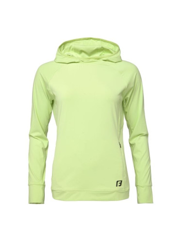 Fitforce NOSKANA Дамски фитнес суитшърт, жълто, размер