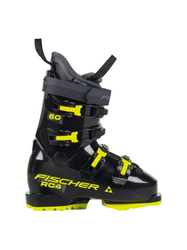 Fischer RC4 60 JR GW BLACK/BLACK Ски обувки, черно, размер