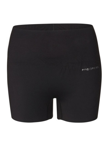PROGRESS ZORA MINI Дамски къси шорти с push-up ефект, черно, размер