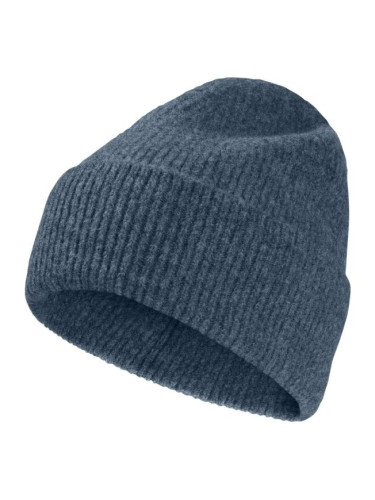 Jack Wolfskin FUZZY BEANIE Унисекс зимна шапка, синьо, размер