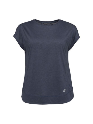 Fitforce NULLA Дамска фитнес тениска, тъмносин, размер XXL