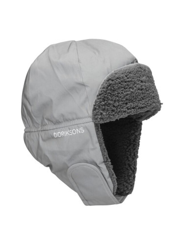 DIDRIKSONS BIGGLES REFL Детска шапка, сребърно, размер