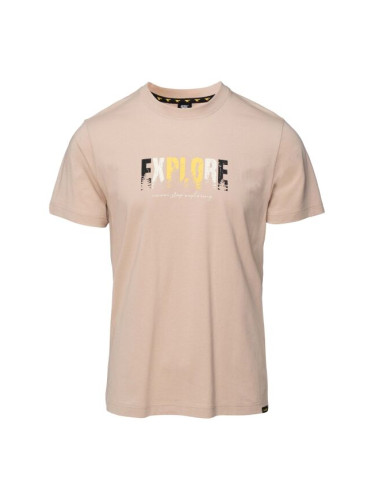 Hi-Tec HISHAM SP Мъжка тениска, бежово, размер