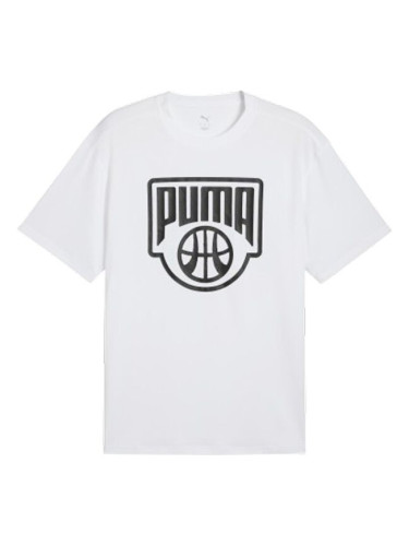 Puma POSTERIZE TEE I Мъжка тениска, бяло, размер